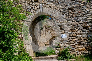 Medival castle ruins in Austria