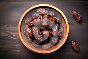 Medjool Dates In Bowl