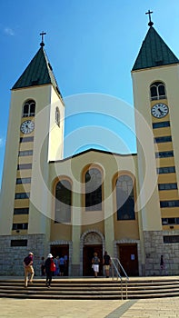 Church in Medjugorje, Bosnia and Herzegovina