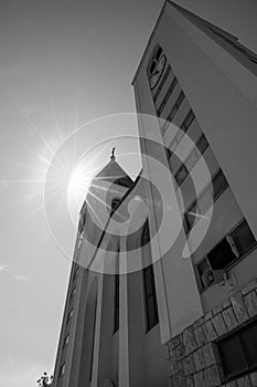 Medjugorje Bosnia and Herzegovina. The parish church of St. James