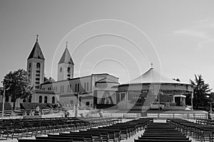 Medjugorje Bosnia and Herzegovina. The parish church of St. James