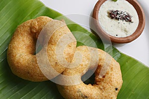 Medu Vada - A South Indian snack photo