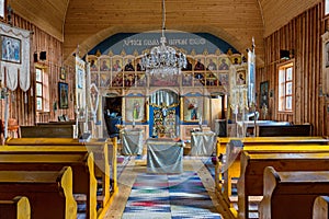 Medvedie, orthodox wooden church
