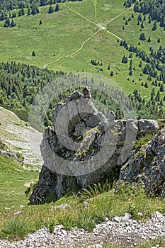 Medziholie saddle from Big Rozsutec, Little Fatra, Slovakia