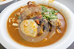 Mee Rebus Malay Noodle Dish