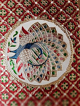 Meenakari work painting