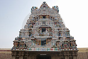 Meenakshi hindu temple in Madurai