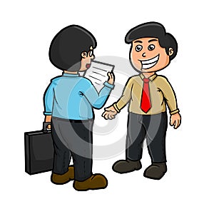 Meet with the client