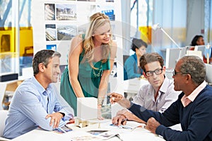 Meeting In Architects Office