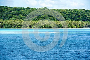 Pacific Ocean meets Rainforest, Solomon Islands