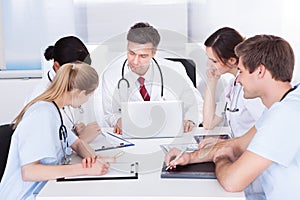 Meeting of doctors