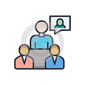 Meeting Icon for Personal Communication