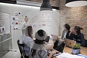 Meeting of multiracial professional teamwork with coworkers at the business office