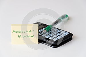 Meeting reminder