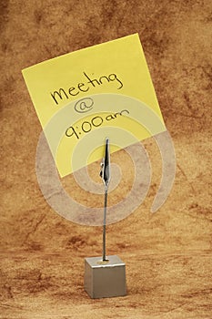 Meeting Reminder