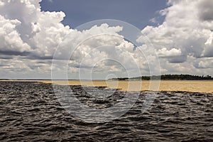 Meeting of Waters, Manaus, Amazonas, Brazil