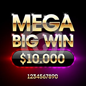 Mega Big Win banner photo
