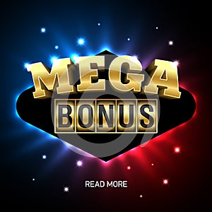 Mega Bonus casino banner