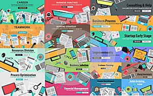 MEGA PACK of Design Concepts for business strategy