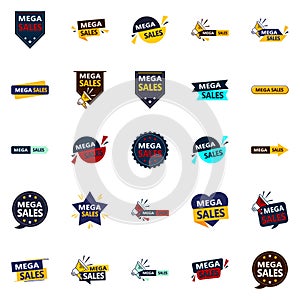 Mega Sale 25 Customizable Vector Banners to Take Your Marketing to the Next Level