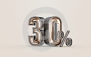mega sell offer 30 percent discount with golden material of number