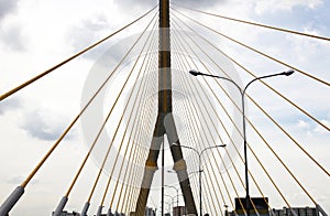 Mega sling Bridge,Rama 8