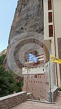 Mega spileo monastery Kalavryta Peloponnese Greece