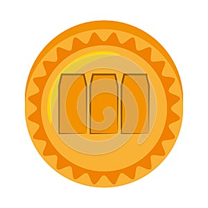 megacoin money golden icon