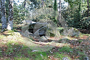 megalith and dolmen in southern Brittany