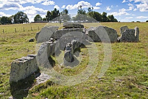 Megalith grave