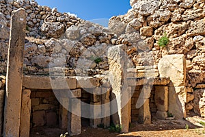 Megalith stones on Gozo