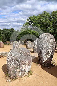 Megalith stones in Portugal