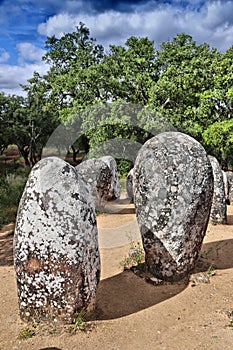Megalith stones in Portugal