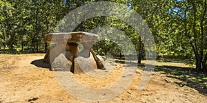 Megalithic Dolmen of Axeitos, Ribeira, Spain