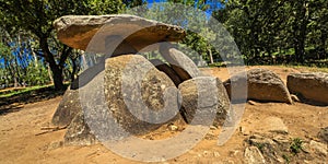 Megalithic Dolmen of Axeitos, Ribeira, Spain