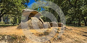 Megalithic Dolmen of Axeitos, Ribeira, Spain