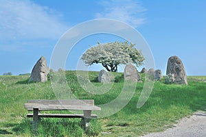 Megalithic Grave,Ruegen Island,Germany