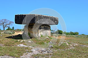 Megalithic Stone Tomb in Sumba Island, Indonesia