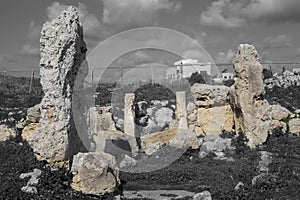 Ta Skorba Temple | Altar megalithic Structure photo