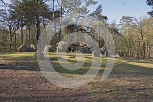 The megaliths of Emmen, the Netherlands