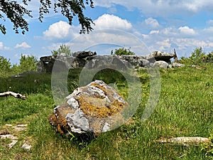 Megalitic Tomb in Cavan Burren Park, Ireland