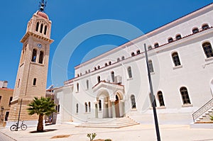 Megalos Antonios church in Rethymnon city on the island of Crete, Greece. photo