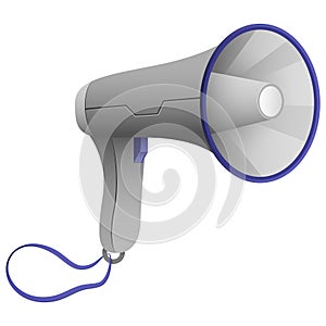 Megaphone. A new cool device that increases the volume of any sounds, for warnings or calls for some action.