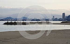 Megijima Island Beach, Seto Inland Sea, Takamatsu city, Japan photo