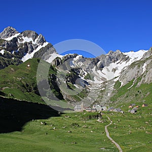 Meglisalp and Mount Altmann