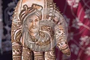 Mehandi tatu in hand work