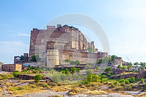 Meherangarh fort - jodhpur - india