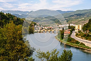 Mehmed Pasa Sokolovic Bridge in Visegrad, Bosnia