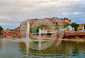 Mehrangarh Fort in Jodhpur, India