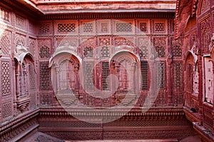 Mehrangarh Fort in Jodhpur, India